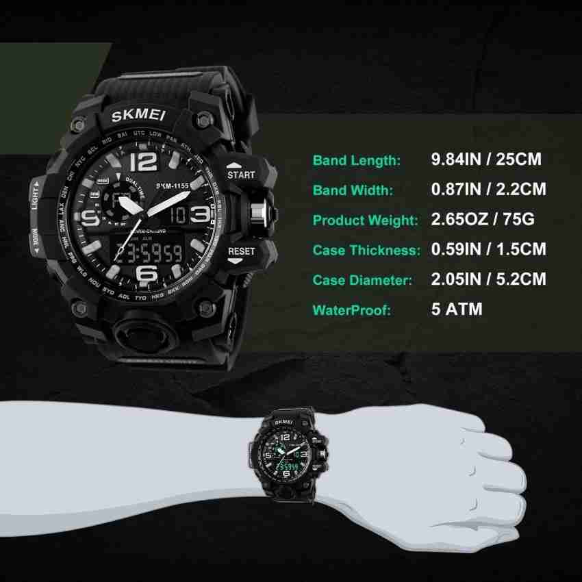 Jam skmei hot sale analog digital