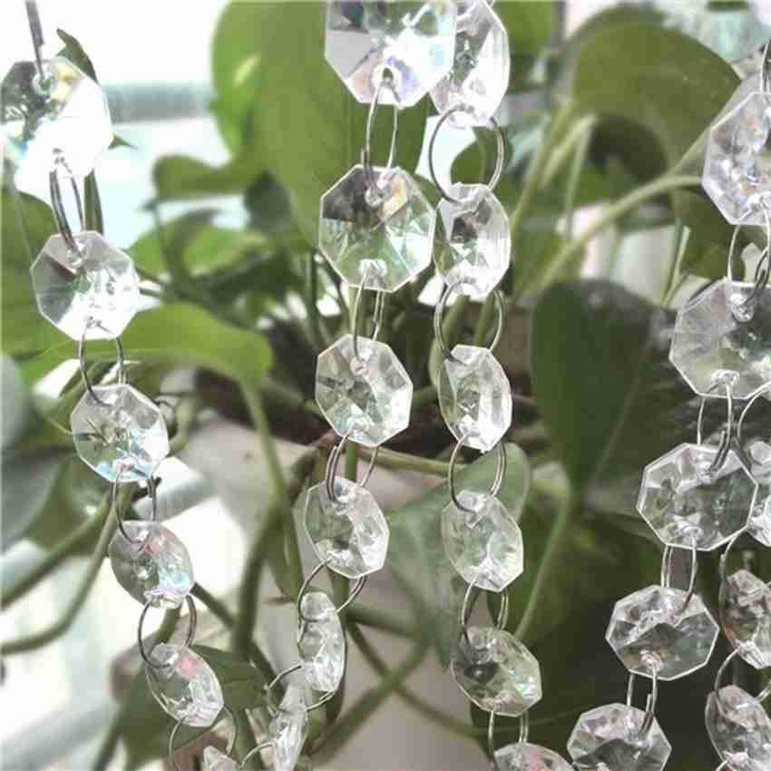 Crystal strands for decorating clearance