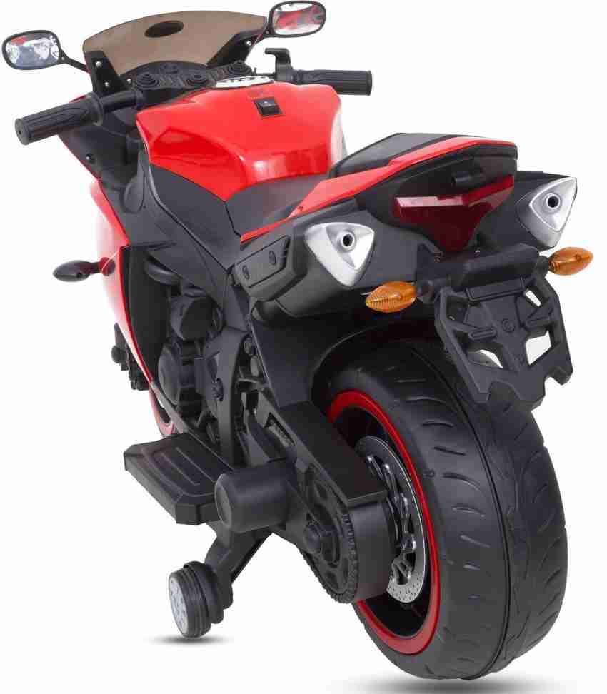 Buy R1 Bike Toy with Rechargeable 12V Battery Operated Ride on for Kids   Electric Children Bike Rider Online at Best Prices in India - JioMart.