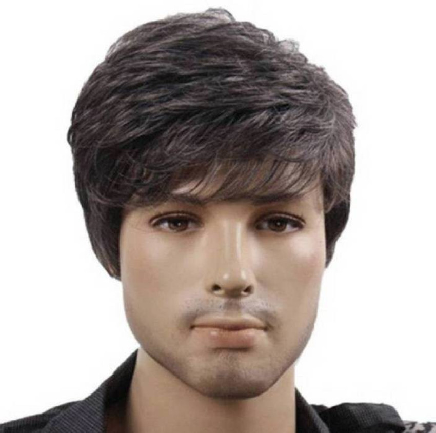 FULLY Stylish Medium Wig For Men Dark Brown Extension Hair Extension Price in India Buy FULLY Stylish Medium Wig For Men Dark Brown Extension Hair Extension online at Flipkart