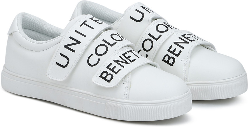 United Colors of Benetton Boys Girls Velcro Sneakers Price in