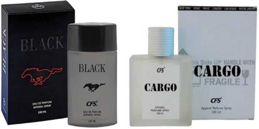 Buy CFS Cargo Black Long Lasting Apparel Perfume Spray Online