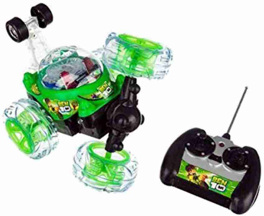 Ben 10 remote control car with cheap lightning wheels