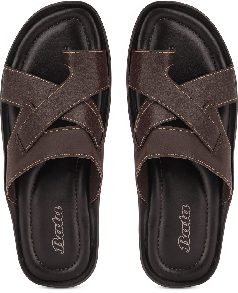 Flipkart men's leather slippers hotsell