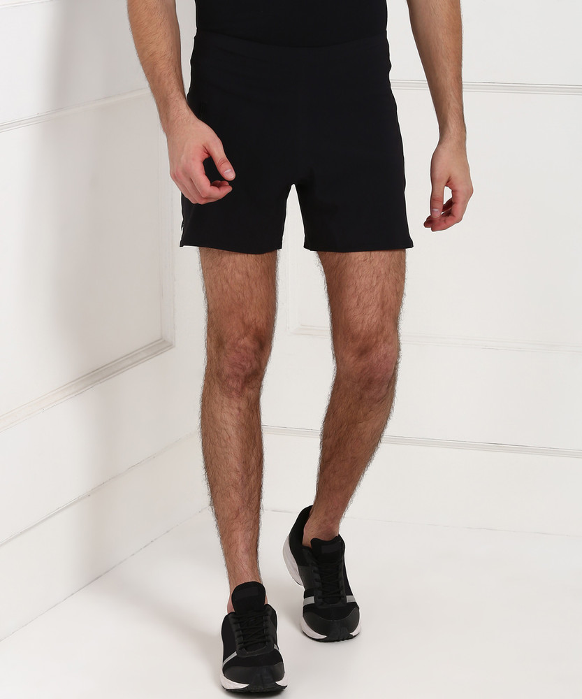 ADIDAS Solid Men Black Running Shorts Buy ADIDAS Solid Men Black
