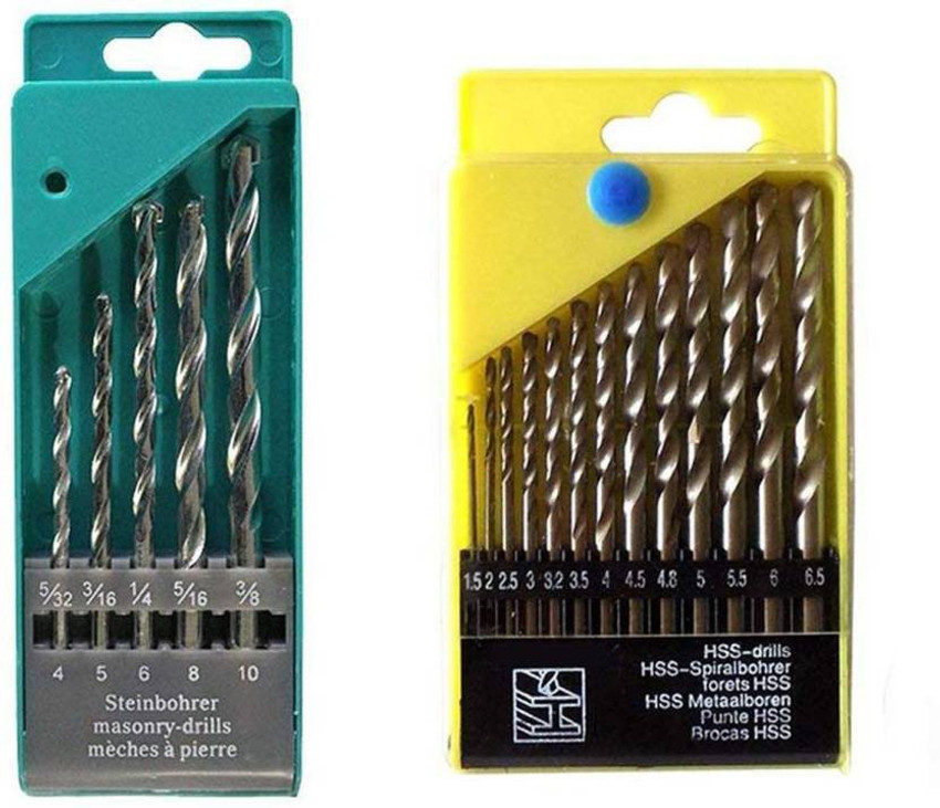 royal trust Drill Bit Set of 13 for Wood Malleable Iron