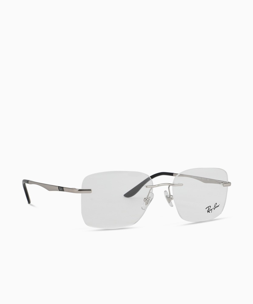 Ray bans on sale rimless sunglasses