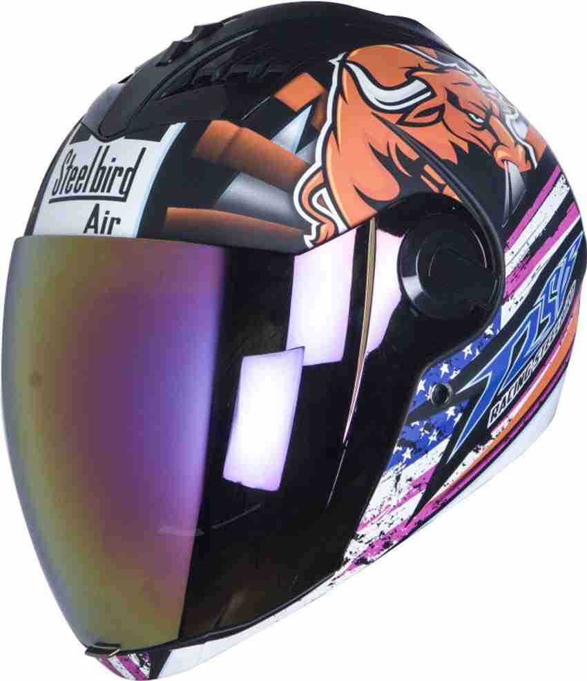 SPEEDYRIDERS STEELBIRD Helmet SBA 2 Horn Motorbike Helmet Buy