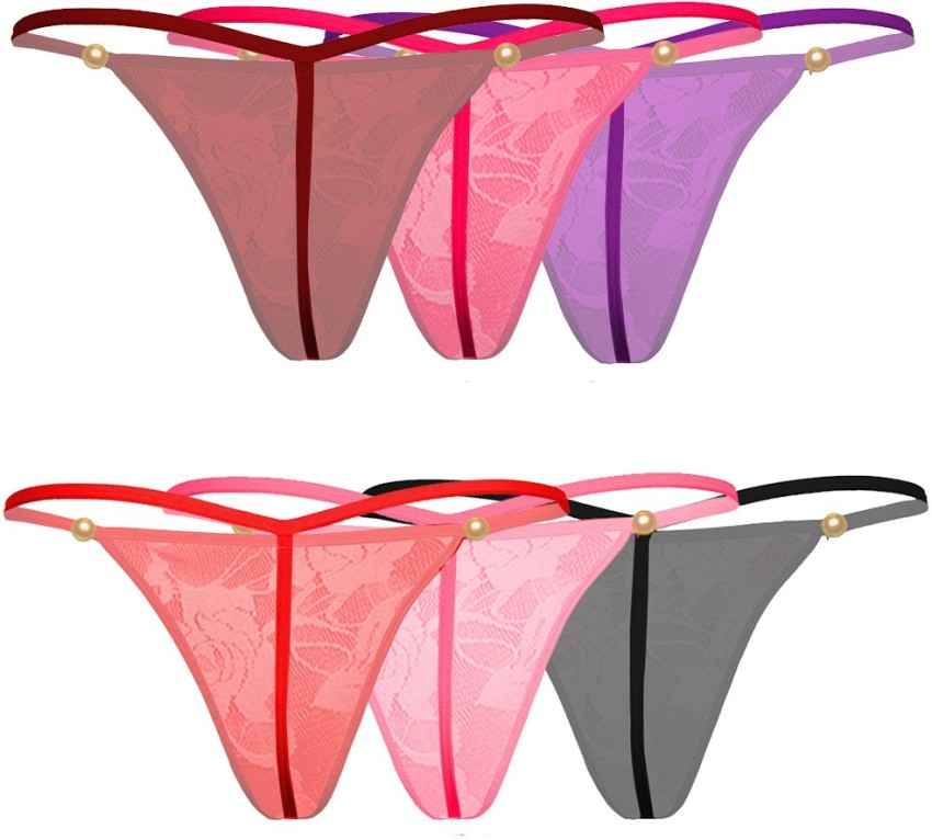 Buy VIBRATOR Women Thong Multicolor Panty Online at Best Prices in India