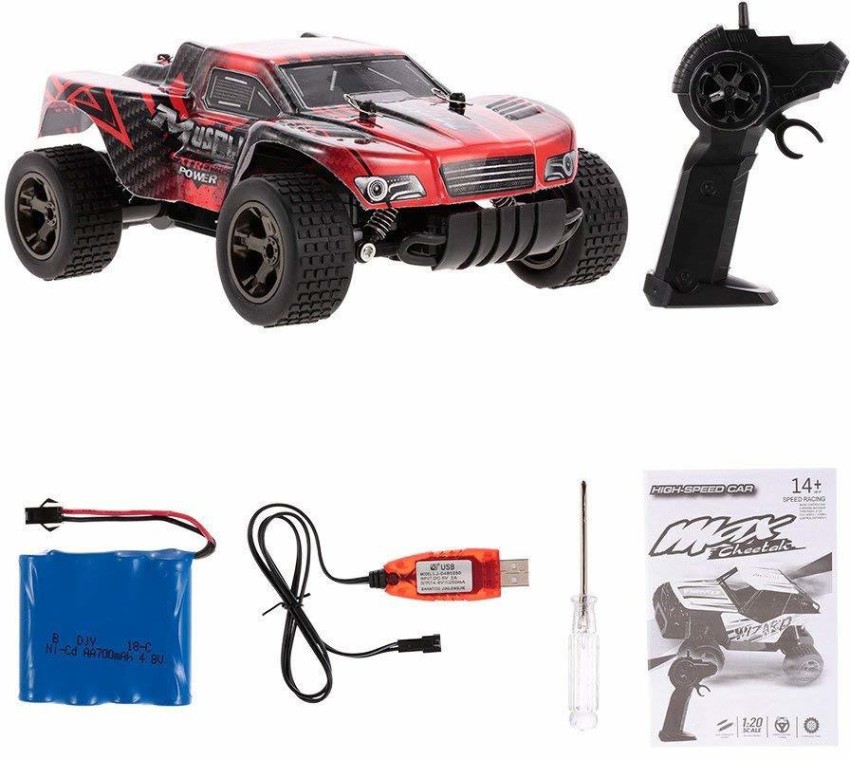 Remote Control Car With Strong Power, Four-Wheel Drive, Multi-Functional  Direction Climbing And Stunt Off-Road Vehicle Toy For Kids (Color Of The  Remote Control And Parts Will Be Randomly Sent)