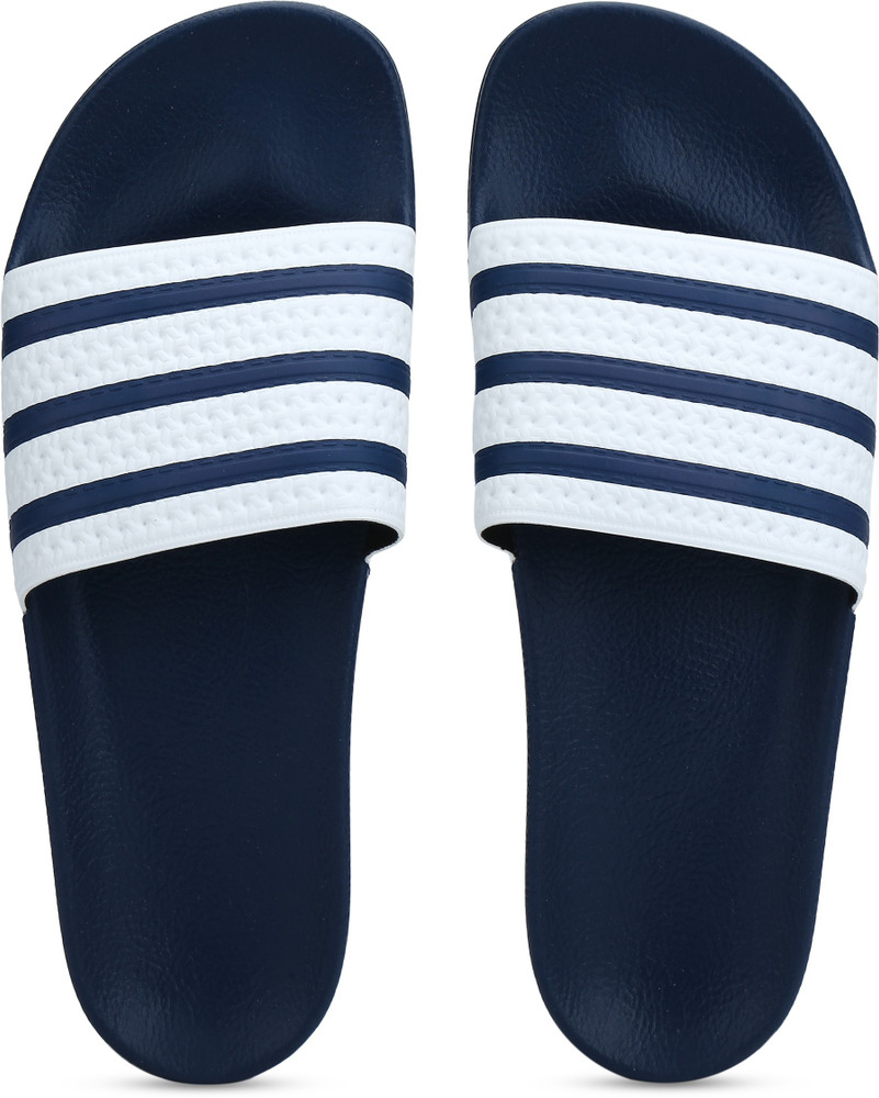 Adidas adilette blue white 2025