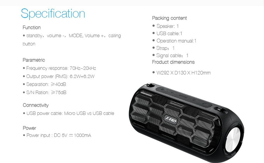 F&d r3 bluetooth speaker new arrivals
