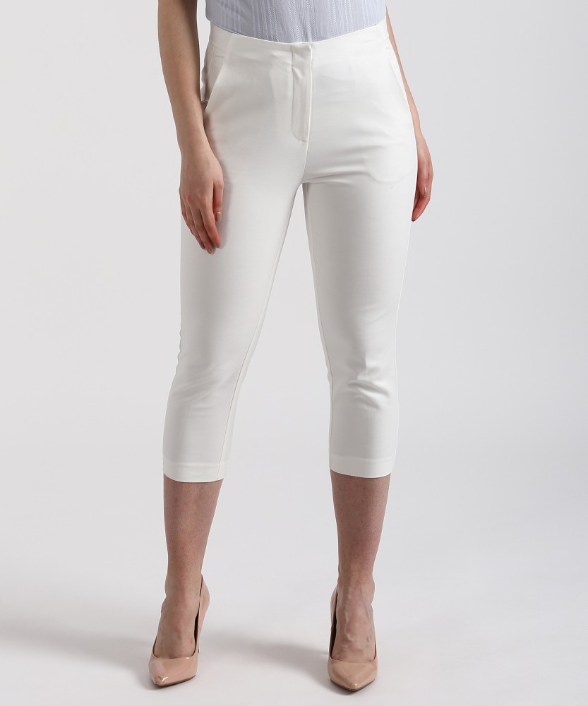 Buy Magenta Autumn Winter2022 Bombae Straight Trousers for Women Online   Tata CLiQ Luxury