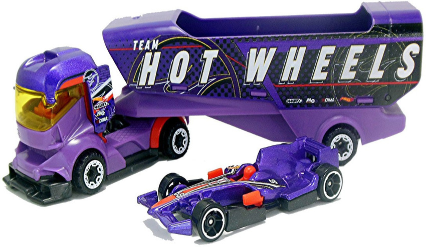 HOT WHEELS 2019 Trucking Transporters Big Rig Heat Truck with