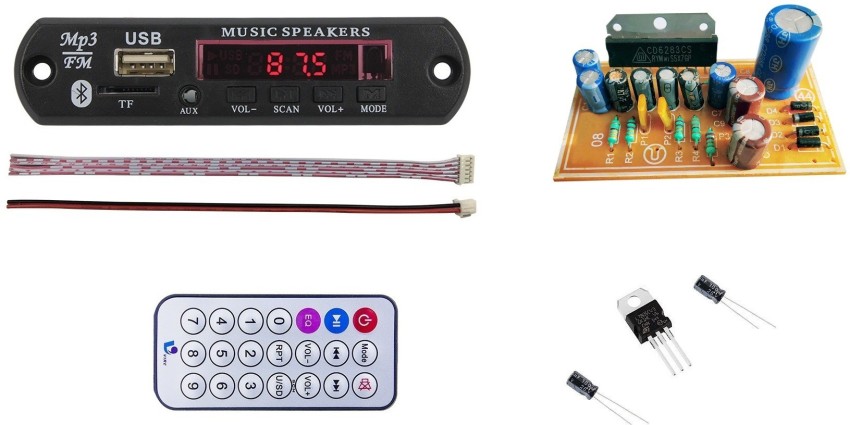 Electronic Spices Bluetooth FM USB AUX Card MP3 Stereo Audio Player Decoder  Module at Rs 250/piece in Delhi