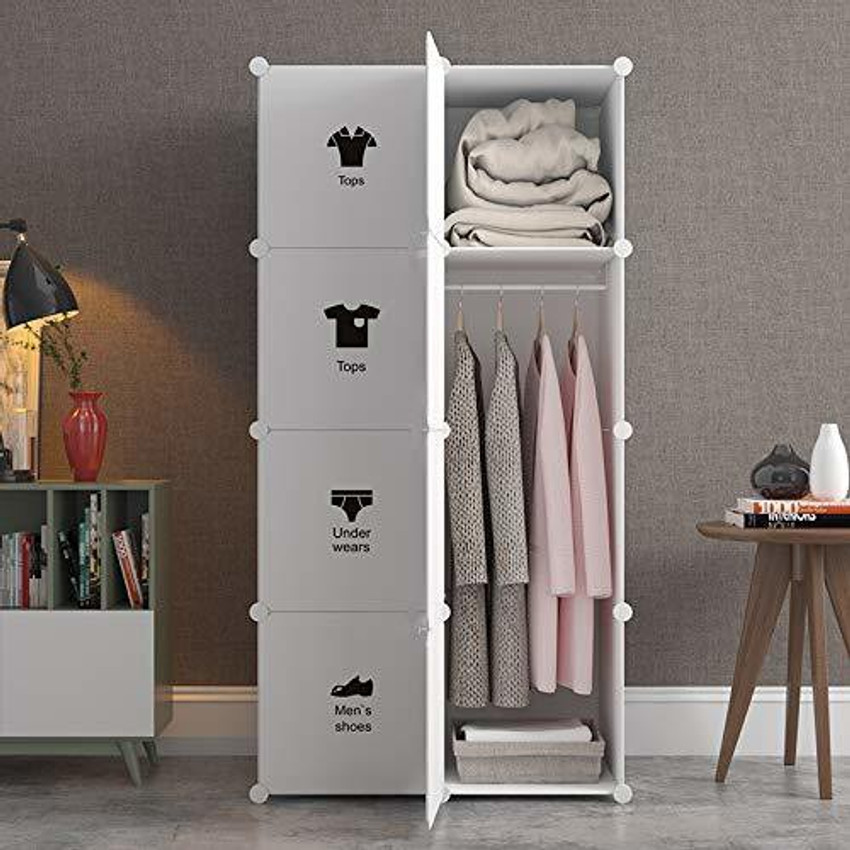 Plastic wardrobe new arrivals flipkart