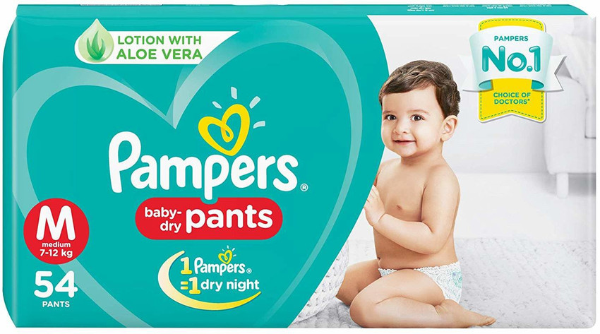 Pampers m sale size 54