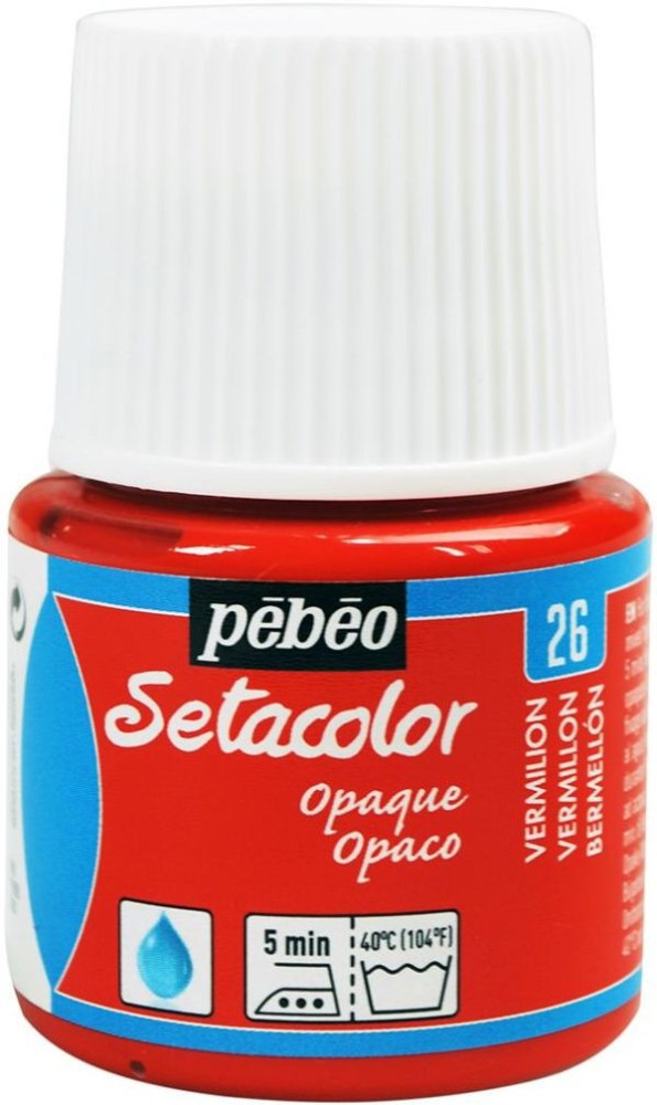  Pebeo Setacolor Opaque Fabric Paint 45-Milliliter Bottle,  Velvet Brown