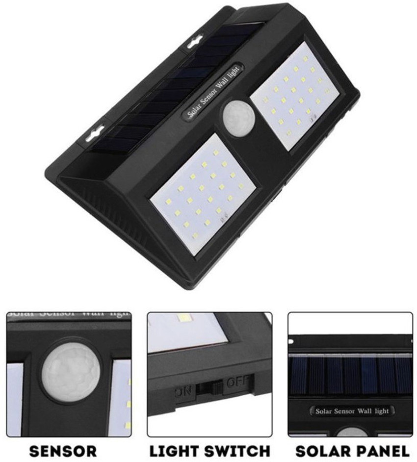 40 led solar motion sensor light discount