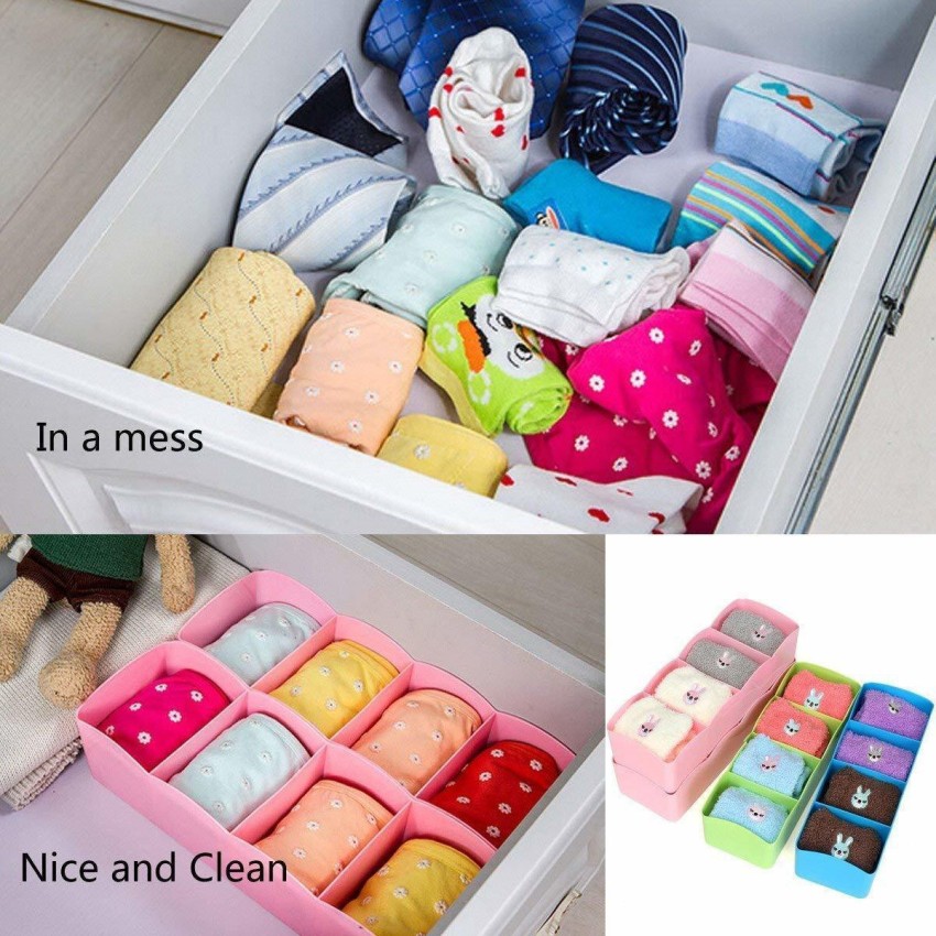 Multipurpose Storage Drawer Socks Undergarments Organizer,(Small
