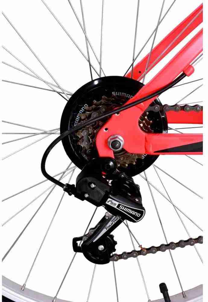 b twin bike orange