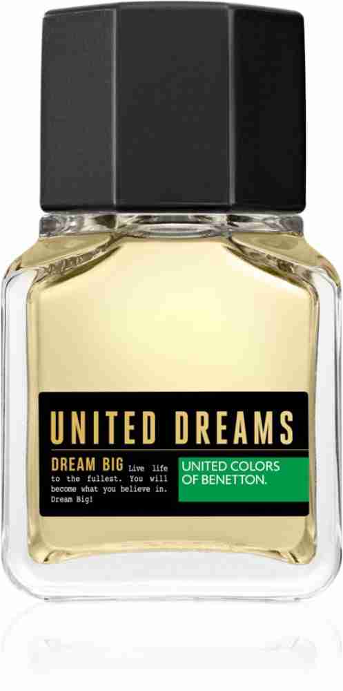 SET - United Dreams Dream Big by Benetton for men Eau De Toilette Spray 100  ml