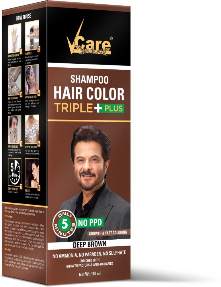 The right way to apply VCare's Shampoo Hair Color. #VCare #VCareProducts  #ShampooHairColor #HairColor #GreyHair #HairCare | By VCare Products |  Facebook