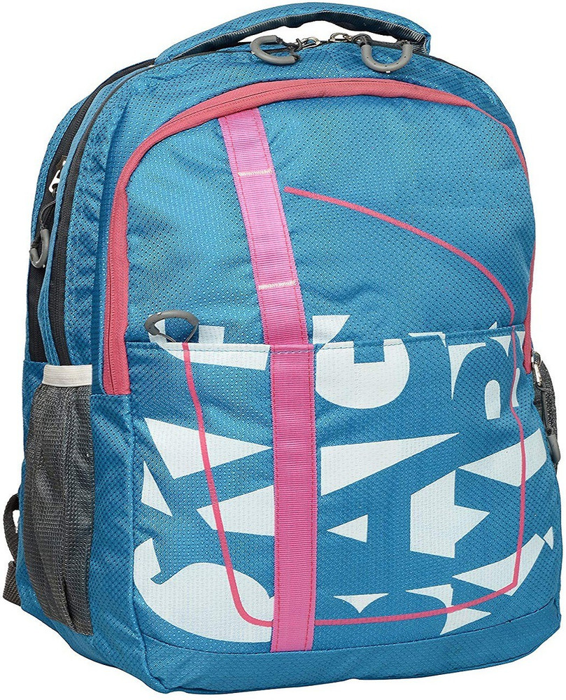 Flipkart F09 Girls Boys School college Beg Backpack blue
