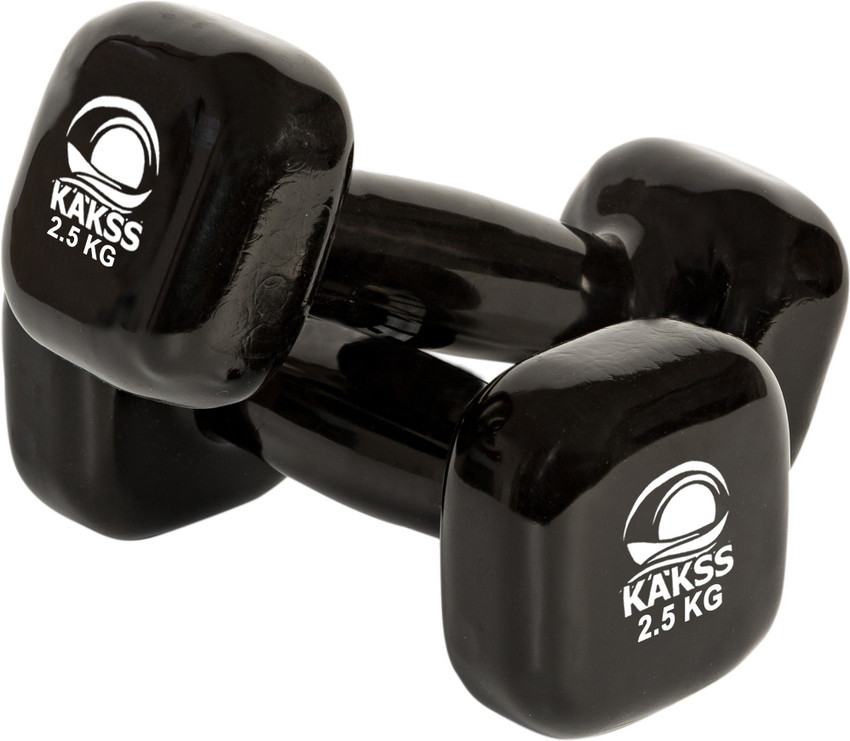 KAKSS VINYL COATED 2.5 KG Fixed Weight Dumbbell Buy KAKSS VINYL