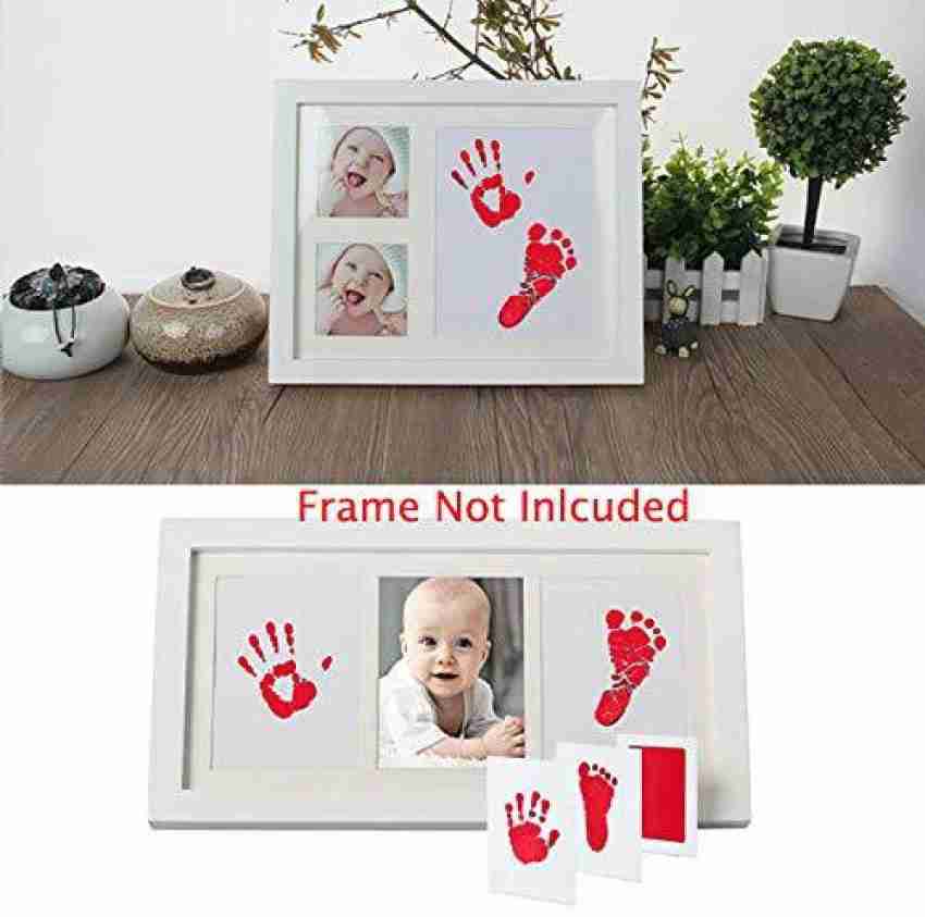 2 Pcs Baby Handprint and Footprint Set, baby footprint set, Clean Touch  tampon encreur, patte de chien set, patte de chat set pour - Cdiscount  Beaux-Arts et Loisirs créatifs