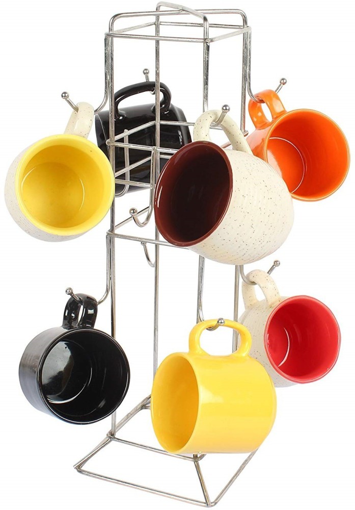 Buy Sintage Stainless Steel Coffee Cup Holder/Tea Cup Stand/Mug Holder Stand  (12 Cup) Cup Kitchen Rack Online at Best Prices in India - JioMart.