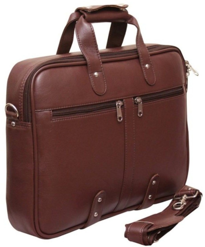 Home Story 15.6 inch inch Laptop Messenger Bag Brown Price in