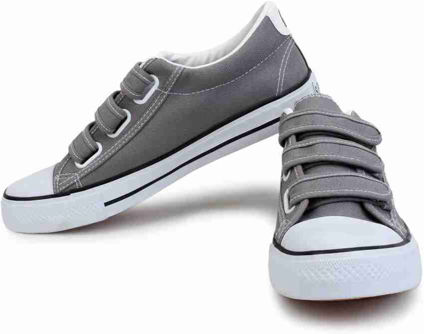 Mens velcro 2025 canvas shoes