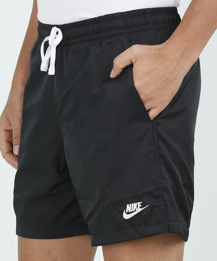 All black online nike shorts
