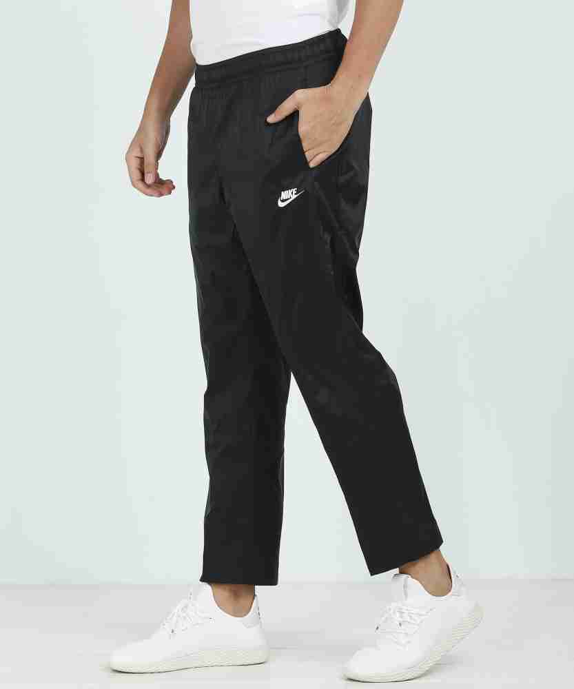 NIKE Solid Men Black Track Pants