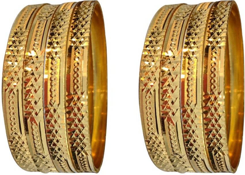 Latest bangles design on sale in gold 2018