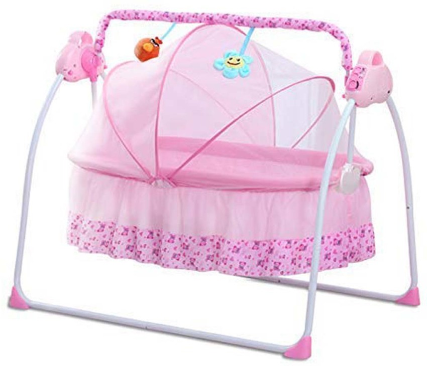 Electric baby bassinet cradle hot sale swing