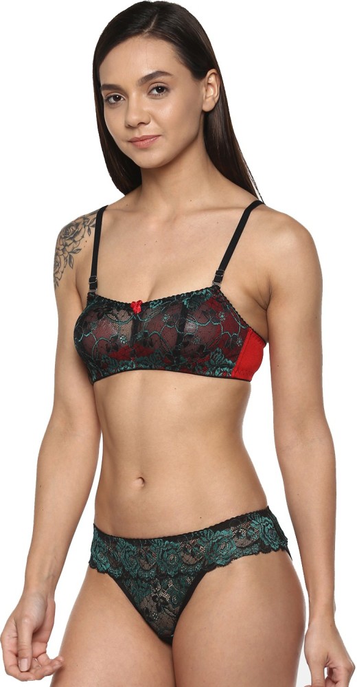 Buy online Set Of 2 Lace Detail Bras from lingerie for Women by Leading Lady  for ₹479 at 60% off