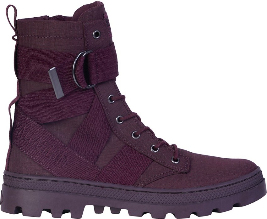 Palladium cheap heel boots