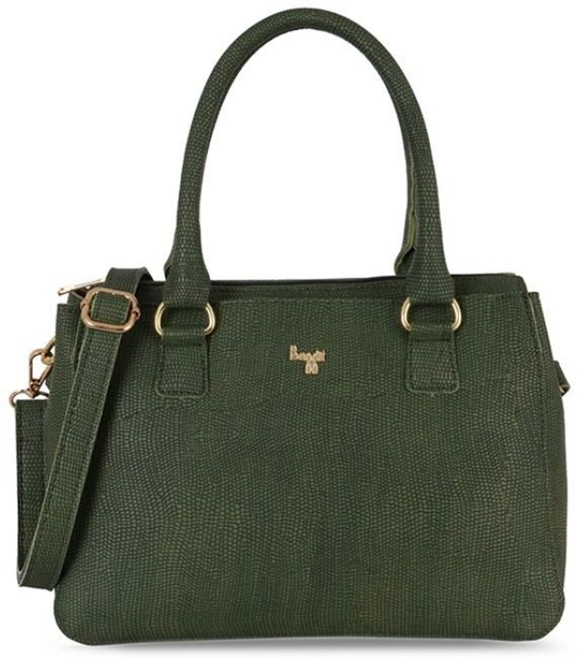Baggit olive green handbag outlet