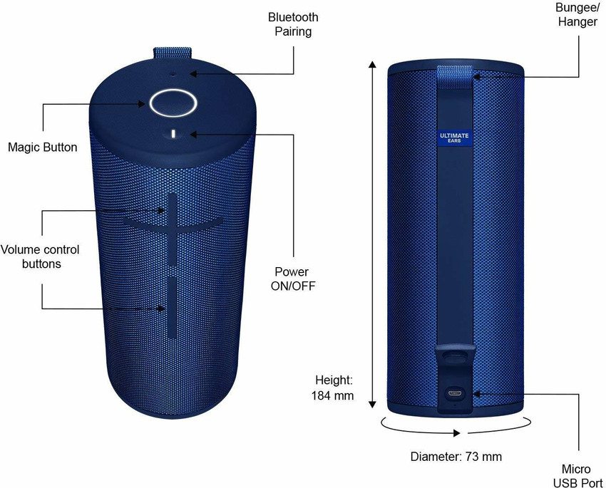 Buy ULTIMATE EARS Boom 3 90 W Bluetooth Speaker Online from