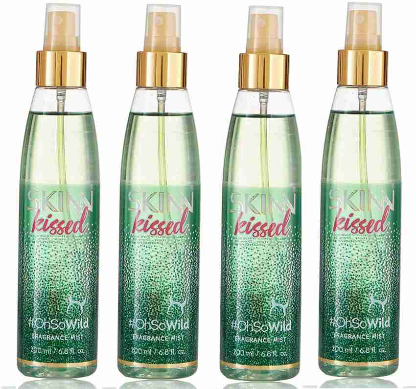 SKINN by TITAN Kissed Oh So Wild Body Mist For Women 200ML Each
