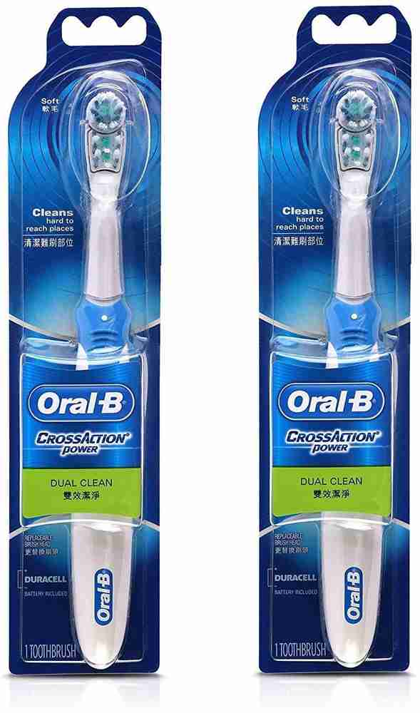 Oral b shop cross action toothbrush