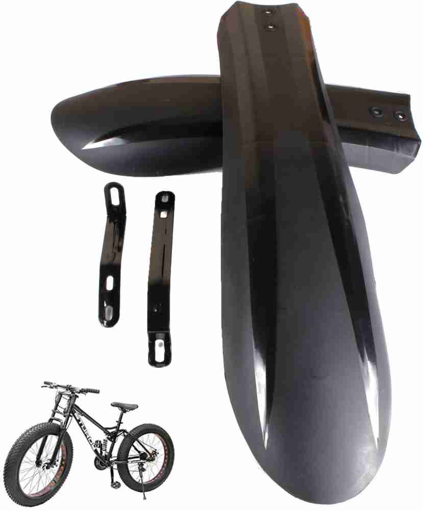 ASRAW Strong Durable Mudguard For Fat Tyre Bike Bicycle Clip on Front Rear Fender