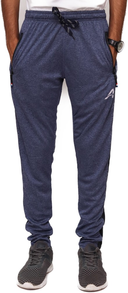 ACTIVE GEAR Self Design Men Blue Track Pants - Buy ACTIVE GEAR Self Design  Men Blue Track Pants Online at Best Prices in India