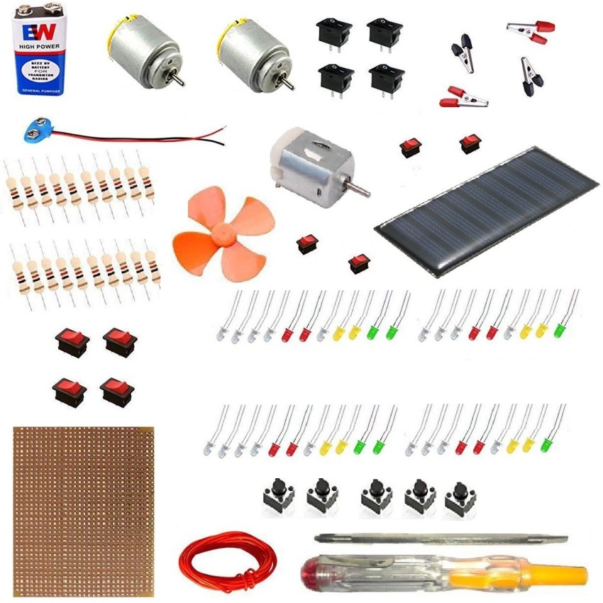 EBRAND ONE Motor Control Electronic Hobby Kit pack of 72 curious kit for  students Motor Control Electronic Hobby Kit Price in India - Buy EBRAND ONE  Motor Control Electronic Hobby Kit pack