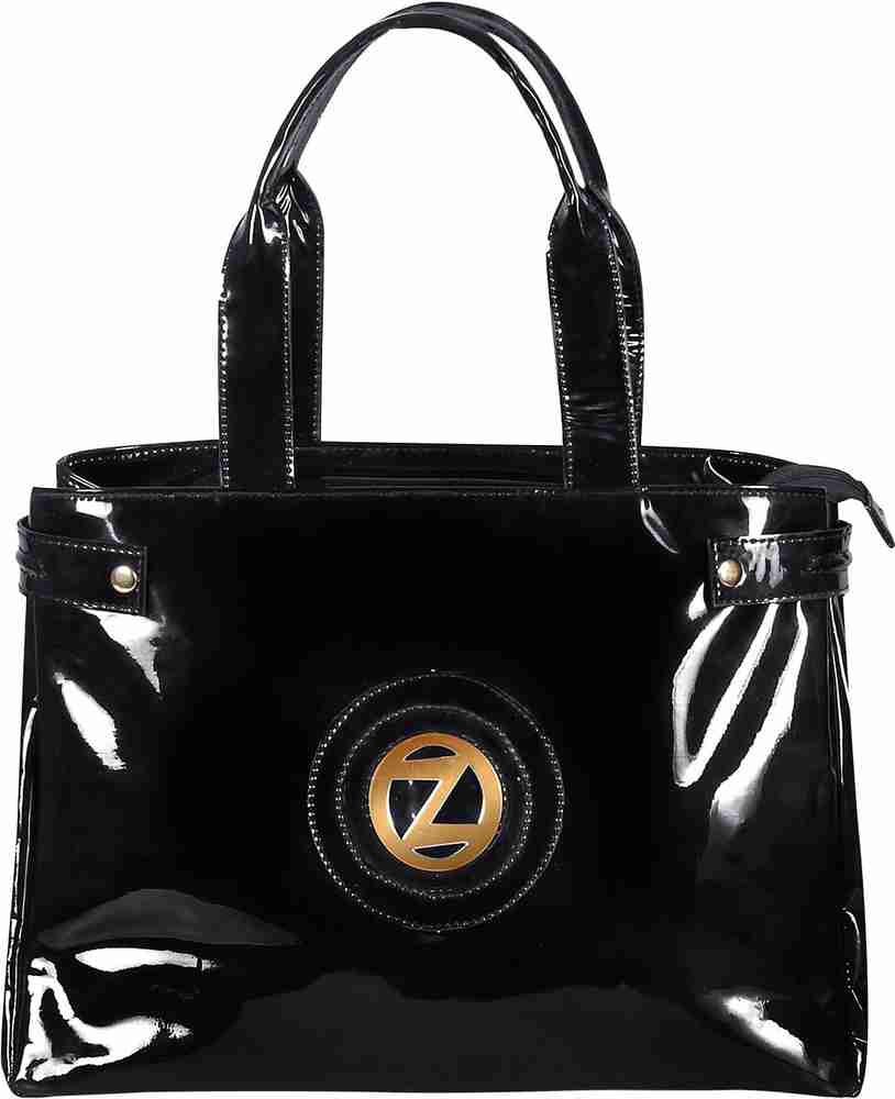 Buy OSAIZ Women Black Hand held Bag Black Online Best Price in