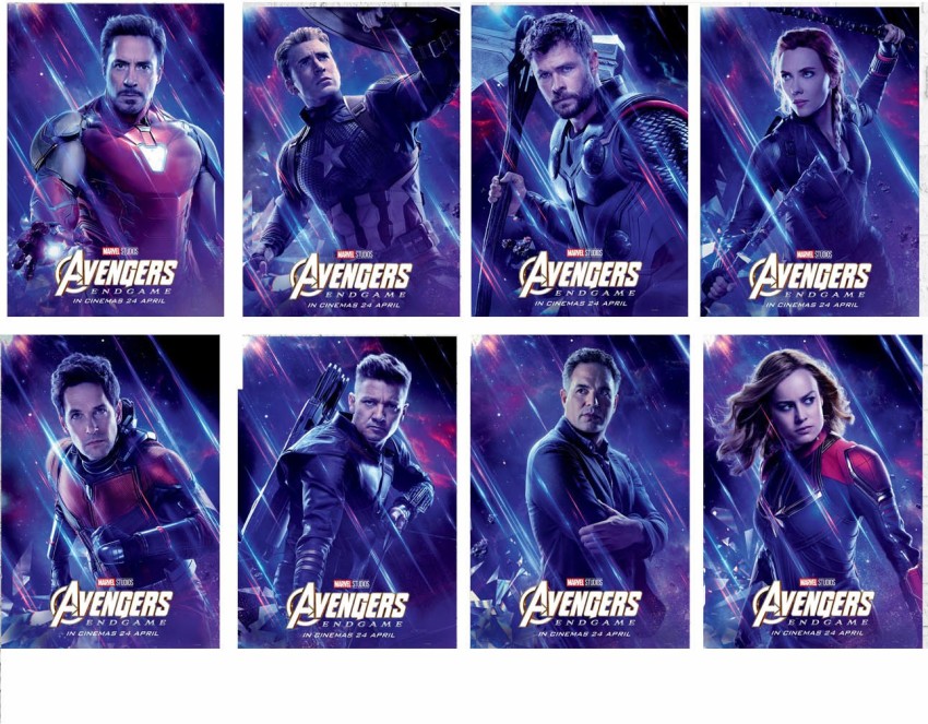 Avengers Endgame Cast signature poster print in A3 Paper Print - Movies  posters in India - Buy art, film, design, movie, music, nature and  educational paintings/wallpapers at