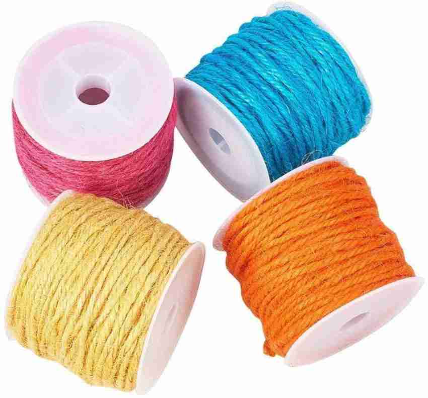 Zahuu Jute Thick String Cord Rope for DIY Crafts - Jute Thick