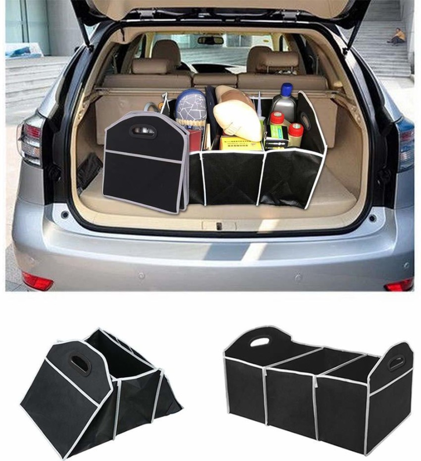 LAVITRA Car Boot Storage Organizer Heavy Duty Collapsible Boot Organiser  Multipurpose SUV Trunk Car Storage Box Trunk Organizer Price in India - Buy  LAVITRA Car Boot Storage Organizer Heavy Duty Collapsible Boot